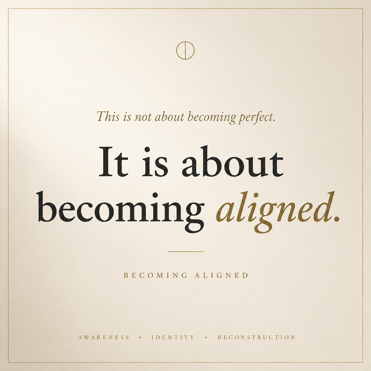Becoming Aligned - Guided Reflection E-Book