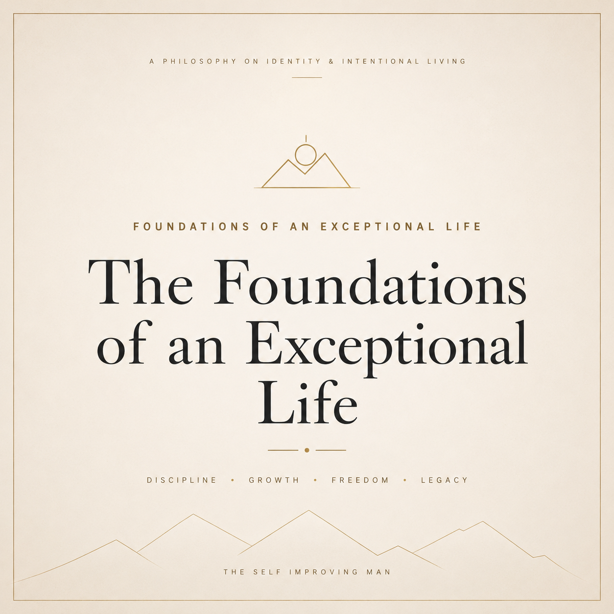 Foundations Of An Exceptional Life - E-Book